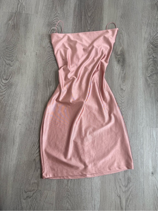 Lovely Day Dresses & Skirts - Lovely Day Rose Pink Satin Slip Mini Dress